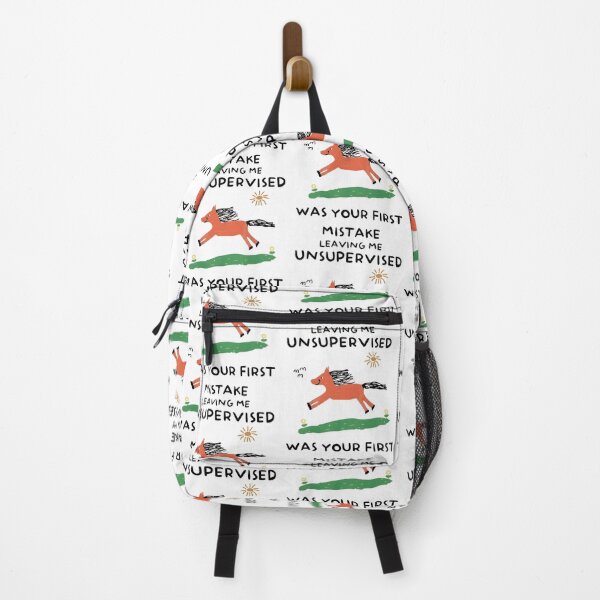 Item preview, Leaving Me Unsupervised Mischievous Fox Humor designed and sold by cerima.