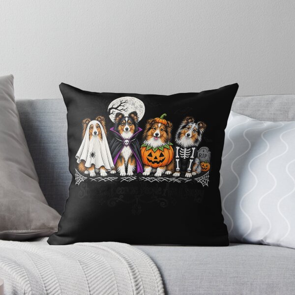 Item preview, Shelties Because People are Creepy Halloween Dogs Costume designed and sold by MatherFisher.