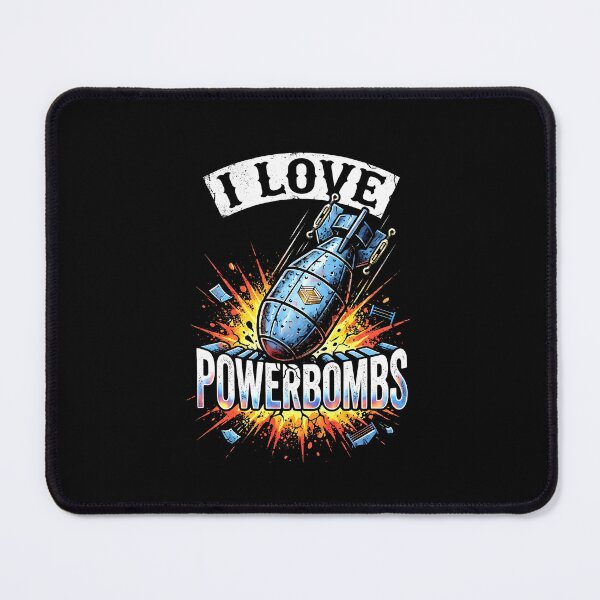Item preview, I Love Powerbombs Pro Wrestling Move designed and sold by Wrestee.