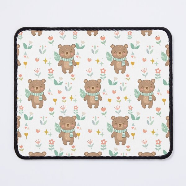 Item preview, Cute Bear Seamless Pattern designed and sold by prapapon.