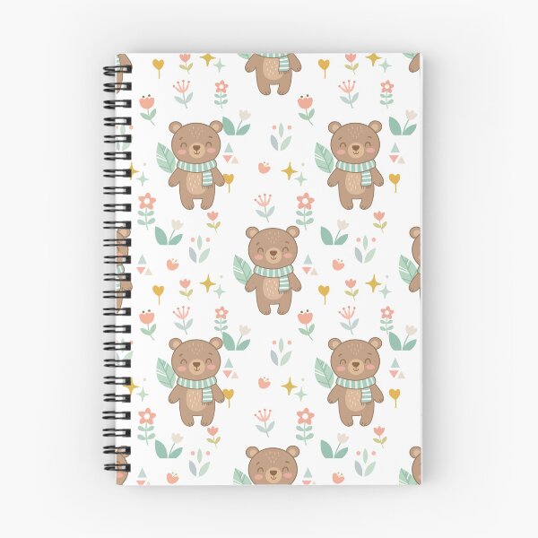 Item preview, Cute Bear Seamless Pattern designed and sold by prapapon.