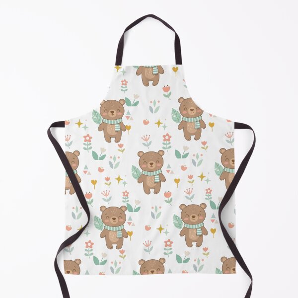 Item preview, Cute Bear Seamless Pattern designed and sold by prapapon.