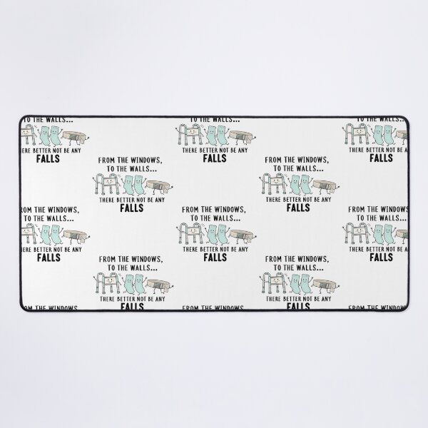Item preview, Fall Safety Humor From the Windows to the Walls designed and sold by RDGNR.