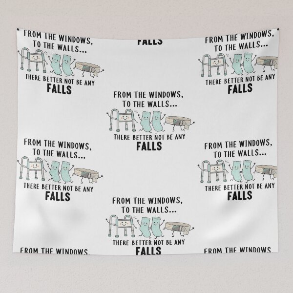 Item preview, Fall Safety Humor From the Windows to the Walls designed and sold by RDGNR.