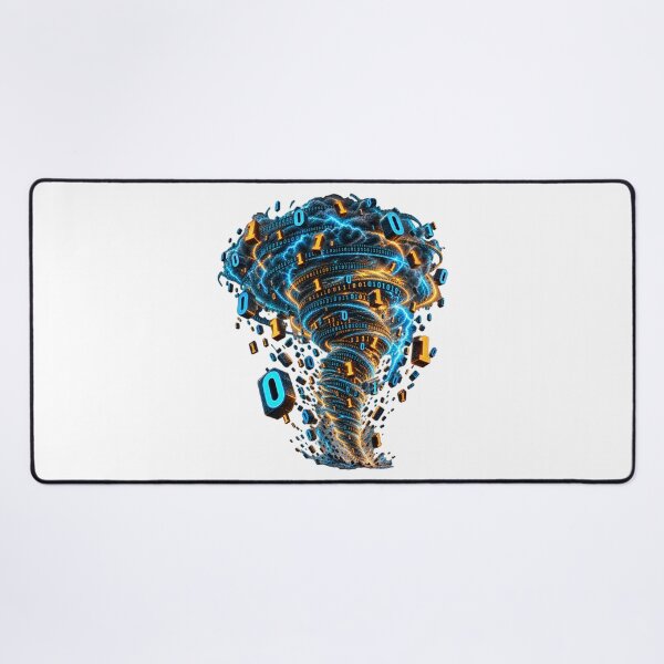 Item preview, Binary Storm – Digital Data Tornado designed and sold by Kicor.