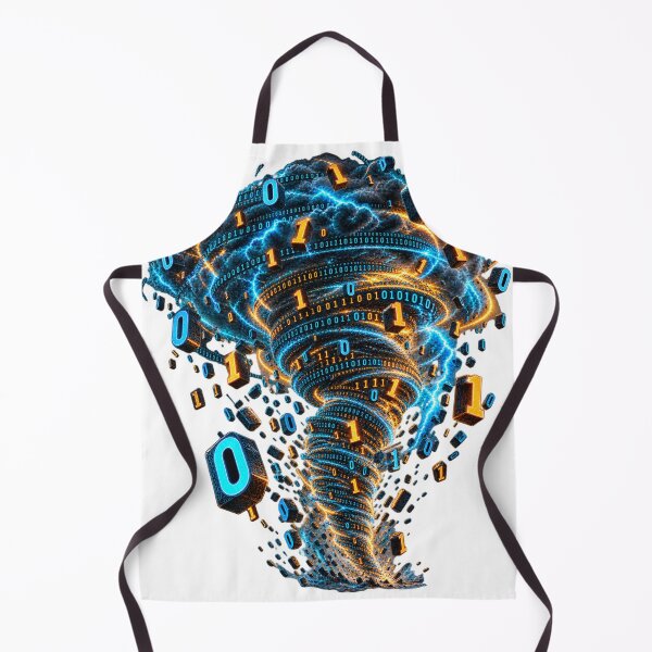 Item preview, Binary Storm – Digital Data Tornado designed and sold by Kicor.