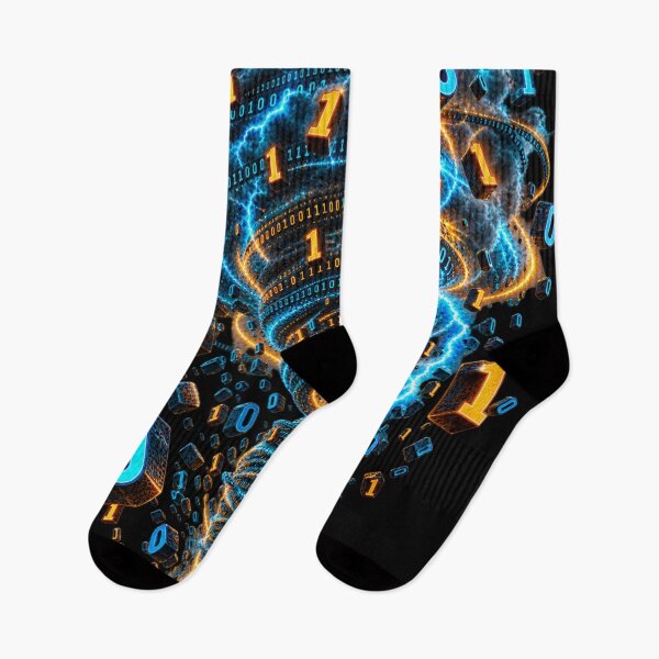 Item preview, Binary Storm – Digital Data Tornado designed and sold by Kicor.