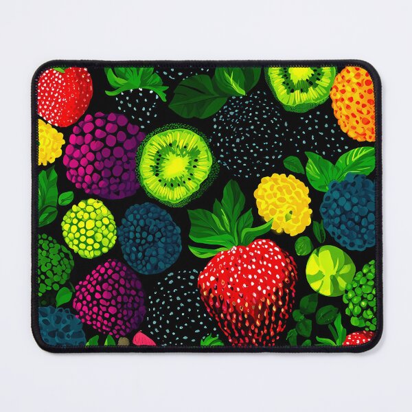 Item preview, Vibrant Tropical Berry and Fruit Pattern designed and sold by REDCLASH2002.
