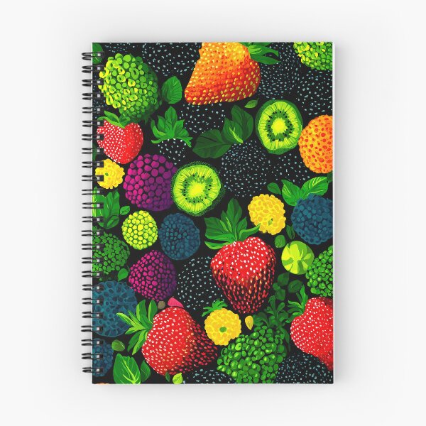 Item preview, Vibrant Tropical Berry and Fruit Pattern designed and sold by REDCLASH2002.