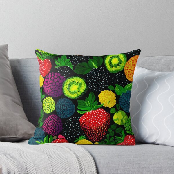Item preview, Vibrant Tropical Berry and Fruit Pattern designed and sold by REDCLASH2002.