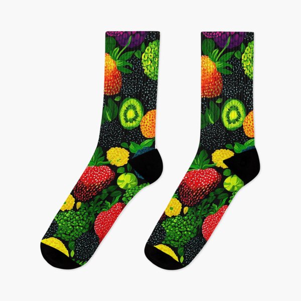 Item preview, Vibrant Tropical Berry and Fruit Pattern designed and sold by REDCLASH2002.