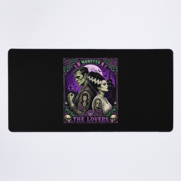 Item preview, Monster Lovers Gothic Romance Halloween Classic Horror Couple designed and sold by thefirstbroo.