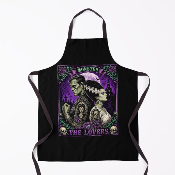 Item preview, Monster Lovers Gothic Romance Halloween Classic Horror Couple designed and sold by thefirstbroo.