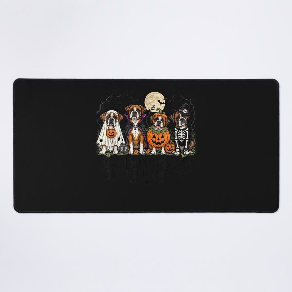 Item preview, Boxers Because People are Creepy Halloween Dogs Costume designed and sold by Juansustait.