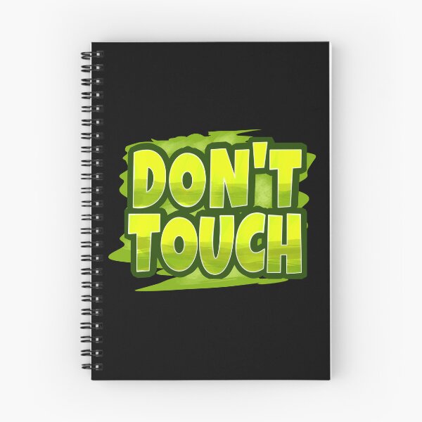 Item preview, Don't Touch designed and sold by NeedForParks.