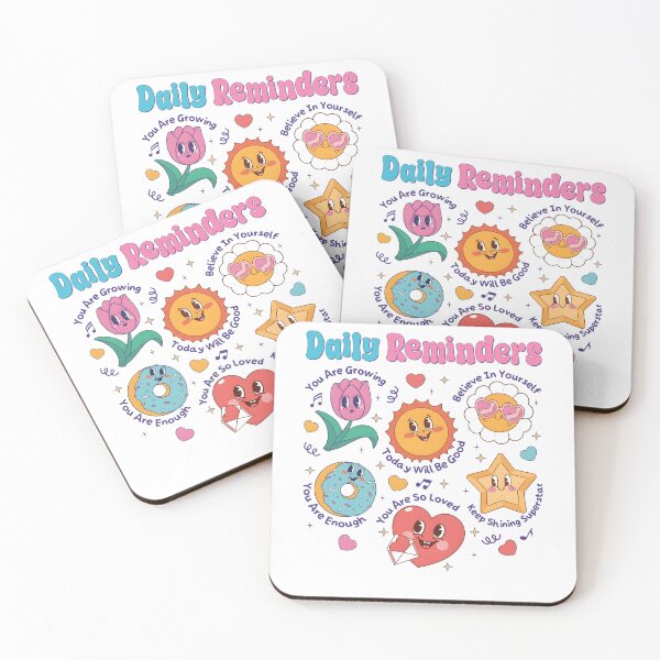 Item preview, Daily Reminders Positive Affirmations Cute Self Love designed and sold by RDGNR.