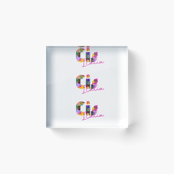 Item preview, Cis, Trento, Italia, colorful typography design for travellers designed and sold by Wanderful-roads.