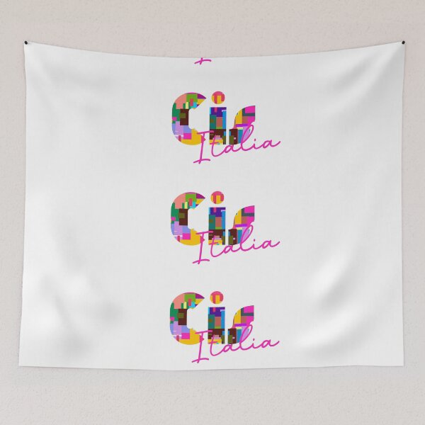 Item preview, Cis, Trento, Italia, colorful typography design for travellers designed and sold by Wanderful-roads.
