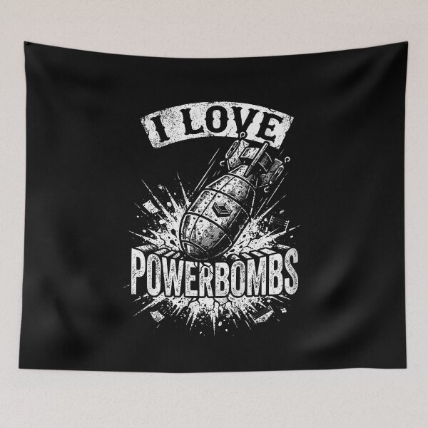 Item preview, I Love Powerbombs Pro Wrestling Move designed and sold by Wrestee.