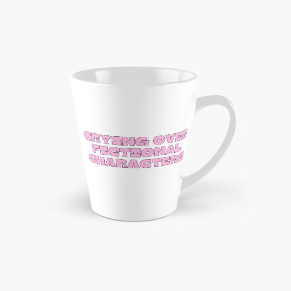Item preview, Crying Over a Fictional Character | Funny Book Lover Quote designed and sold by Hiross.