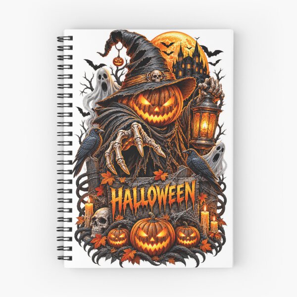 Item preview, Haunted Pumpkin Witch Halloween Night designed and sold by FabZelon.