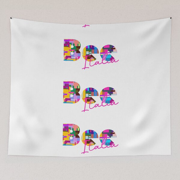 Item preview, Bee, Verbano-Cusio-Ossola, Italia, colorful typography design for travellers designed and sold by Wanderful-roads.