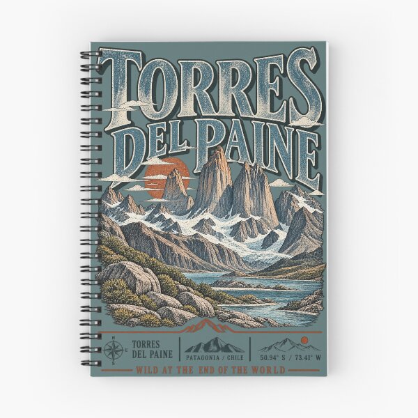 Item preview, TORRES DEL PAINE — WILD AT THE END OF THE WORLD designed and sold by KrungiT Design .
