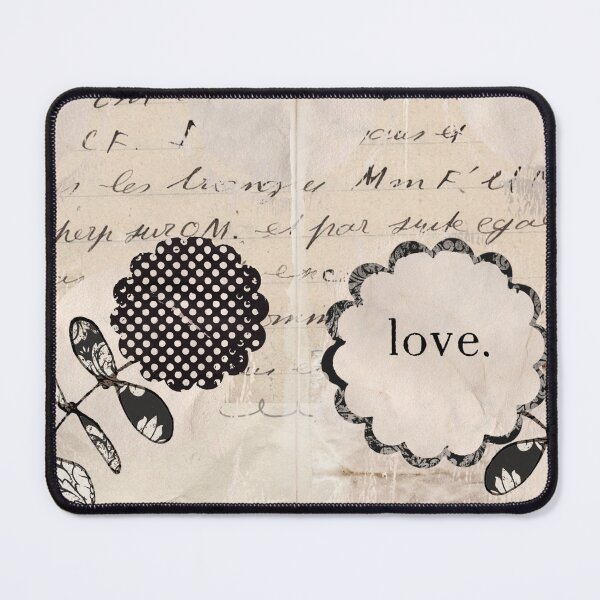 Item preview, Black and Tan Layered Collage Junk Journal Page designed and sold by PapercutandSuch.