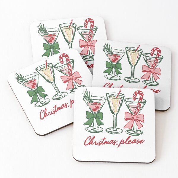 Item preview, Christmas Please Cocktail Holiday Party Vintage designed and sold by RDGNR.