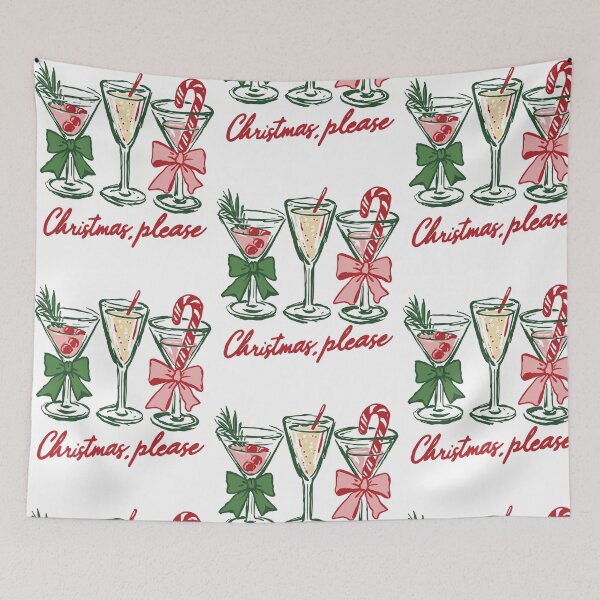 Item preview, Christmas Please Cocktail Holiday Party Vintage designed and sold by RDGNR.
