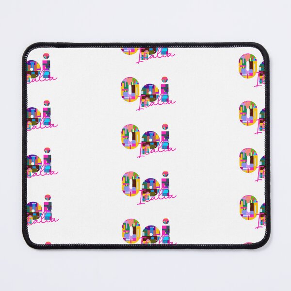 Item preview, Opi, Aquila, Italia, colorful typography design for travellers designed and sold by Wanderful-roads.