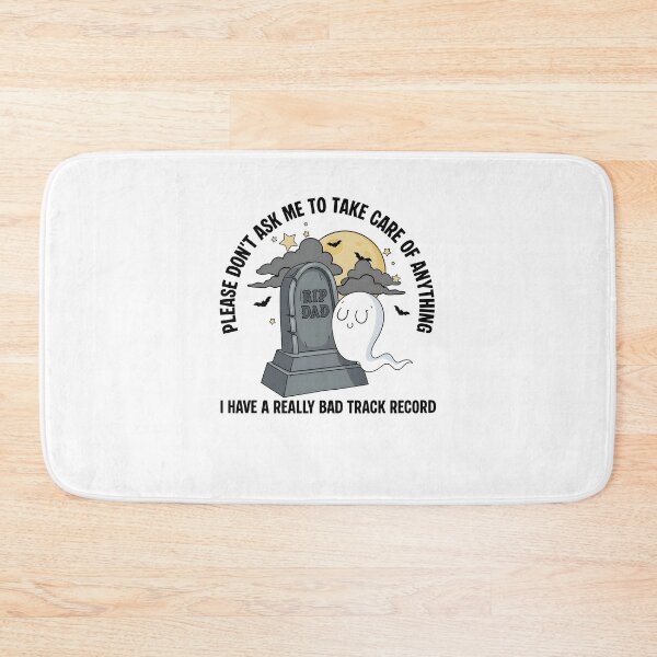 Item preview, I Have a Really Bad Track Record Halloween Humor designed and sold by cerima.