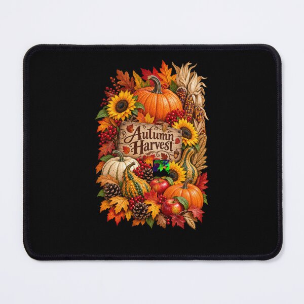 Item preview, Autumn Harvest-Pumpkin Sunflower Corn Fall Foliage designed and sold by RockitBaby.