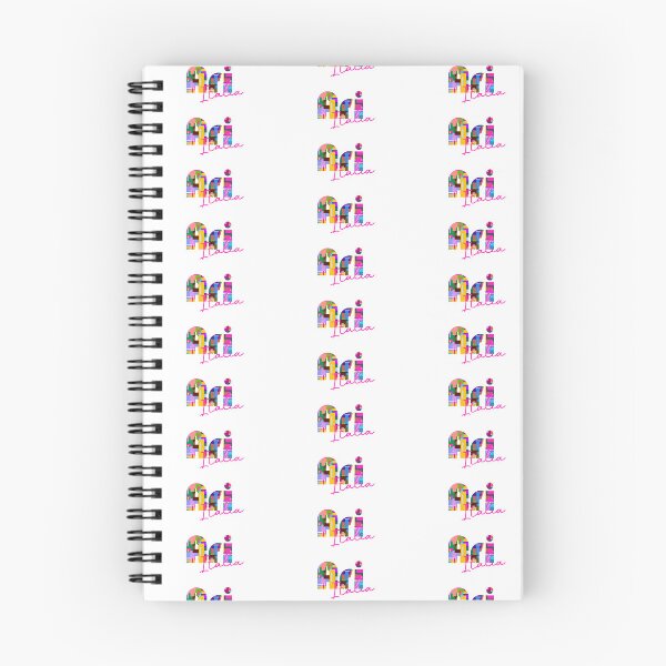 Item preview, Ari, Chieti, Italia, colorful typography design for travellers designed and sold by Wanderful-roads.