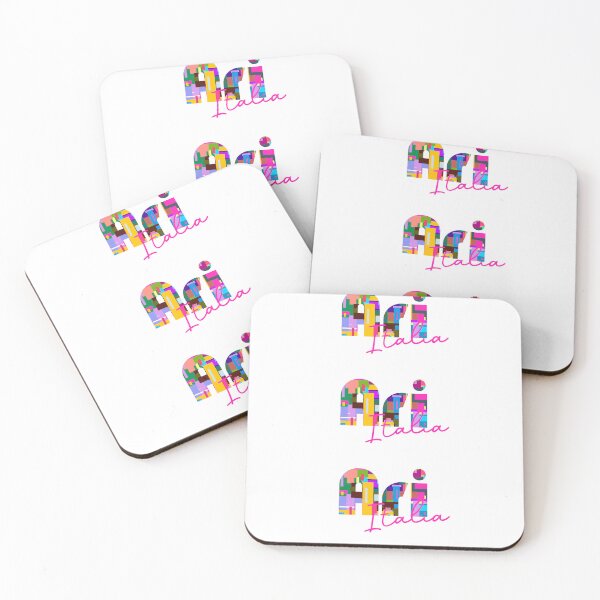 Item preview, Ari, Chieti, Italia, colorful typography design for travellers designed and sold by Wanderful-roads.