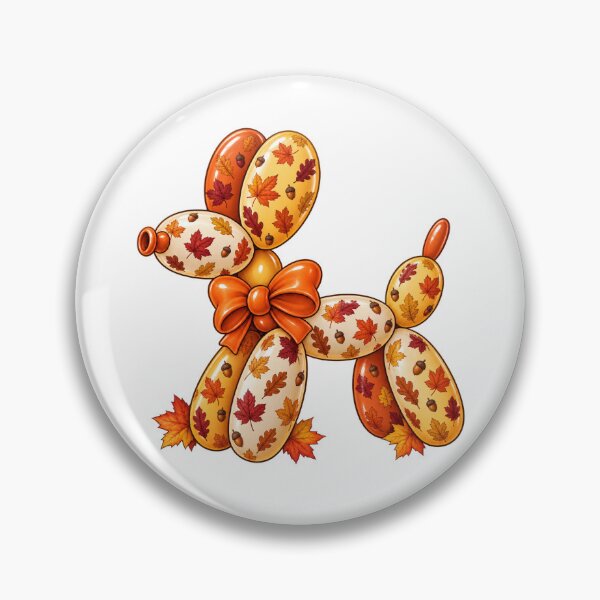 Item preview, Fall  Balloon Dog  designed and sold by Whimsy Petal and Co..