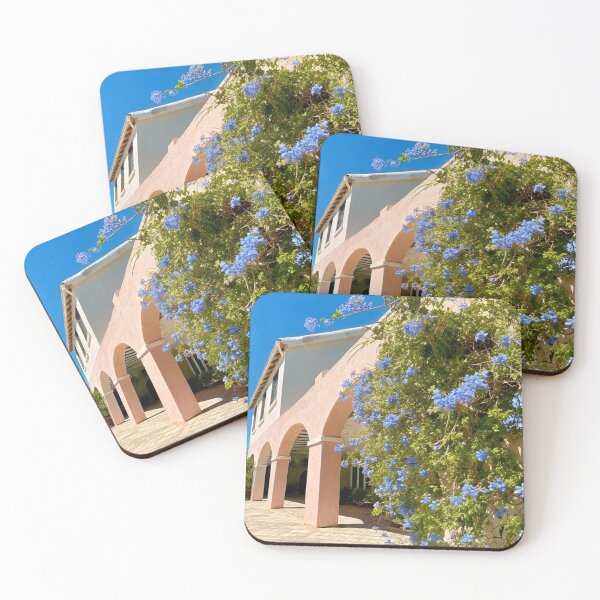 Item preview, Mediterranean Blue Floral Arches designed and sold by lokajumart.