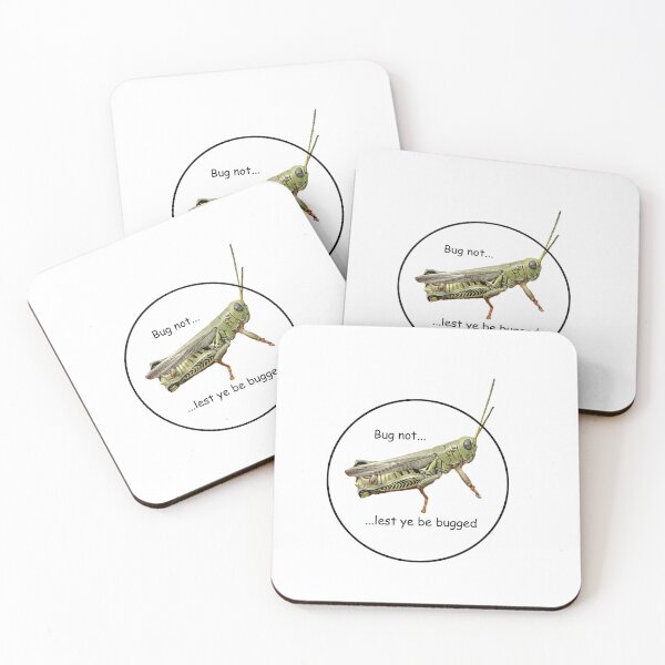 Item preview, Bug not, white background designed and sold by PaulKPhoto.