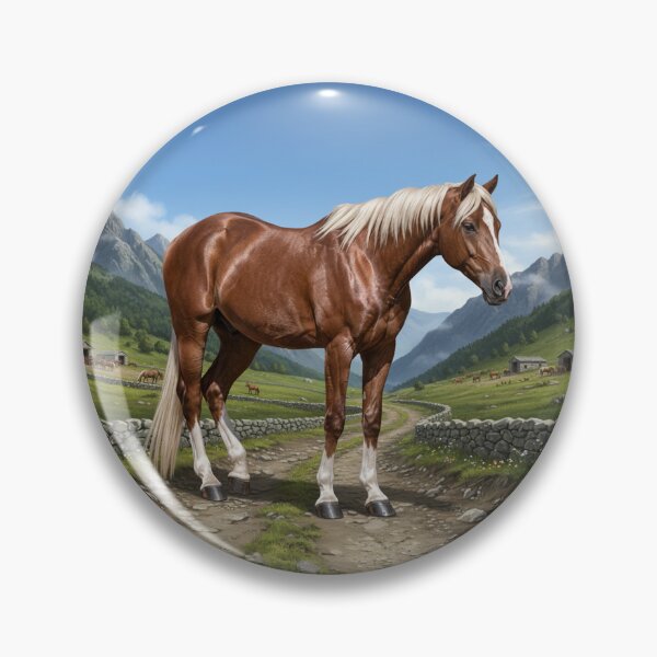 Artikelvorschau, Das Pferd von Aenos und eine Landschaft Griechenlands entworfen und verkauft von Cheval-de-coeur.