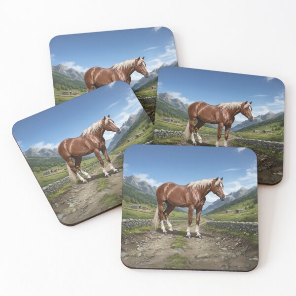 Item preview, The Aenos Horse and a landscape of Greece designed and sold by Cheval-de-coeur.