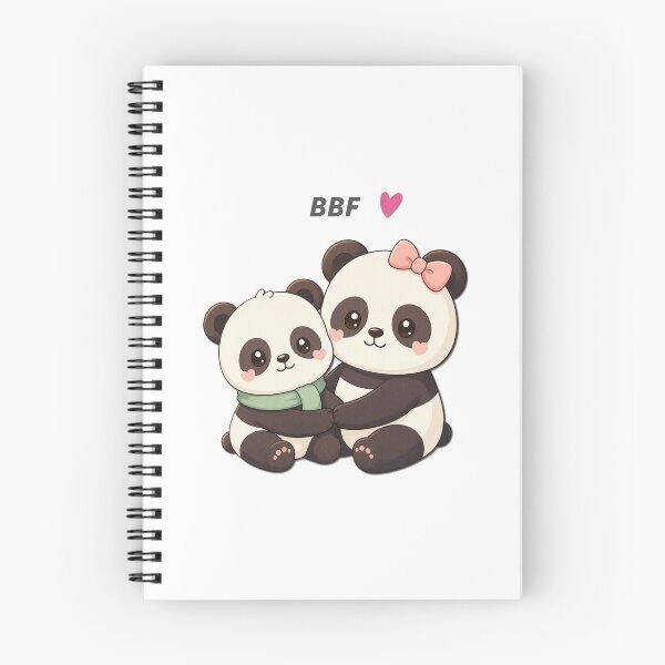 Item preview, Cute Panda BFF – Adorable Best Friends Forever designed and sold by lunadesignsmoon.