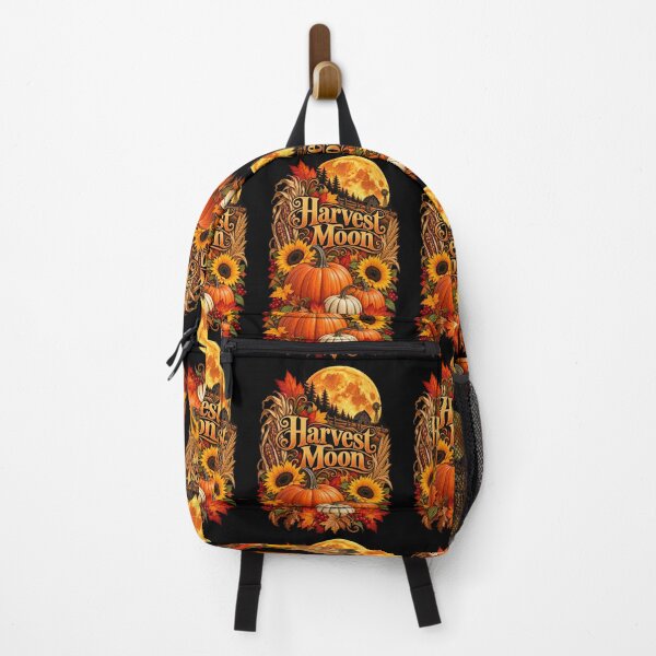 Item preview, Harvest Moon Autumn-Pumpkin Fall Harvest Landscape designed and sold by RockitBaby.