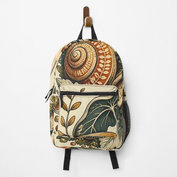 Item preview, Woodland Snail Forest Companion Illustration designed and sold by Fun2Fentastic.