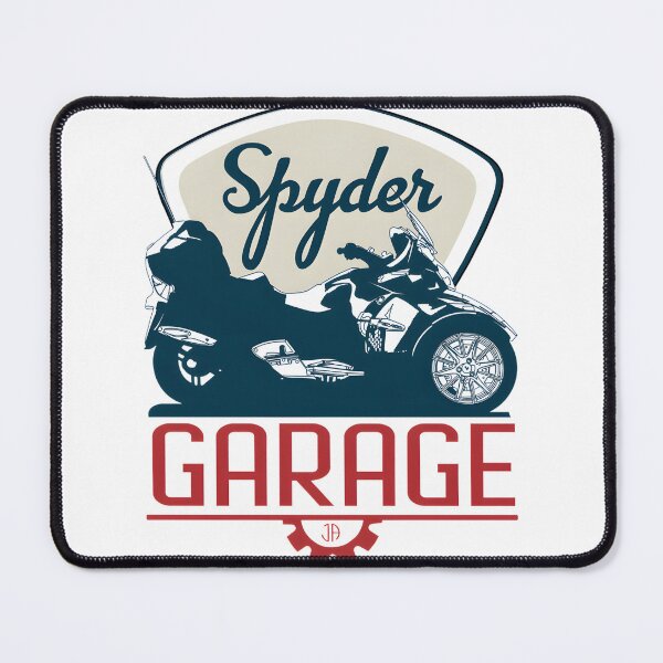 Item preview, CanAm Spyder Vintage Style Garage Sign Illustration designed and sold by Nix-Axter.