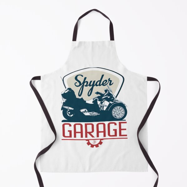 Item preview, CanAm Spyder Vintage Style Garage Sign Illustration designed and sold by Nix-Axter.