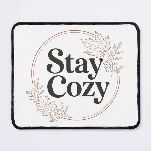 Item preview, Stay Cozy Autumn Fall Typography Quote designed and sold by OlesiaCraft.