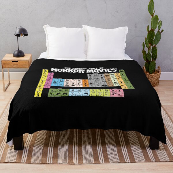 Item preview, Periodic Table Of Horror Movies designed and sold by doriliti.