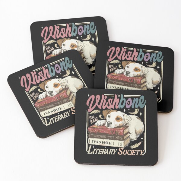 Item preview, Wishbone Dog Literary Society Book Lover Design designed and sold by thefirstbroo.