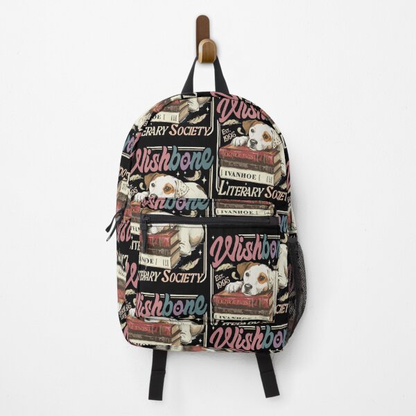 Item preview, Wishbone Dog Literary Society Book Lover Design designed and sold by thefirstbroo.