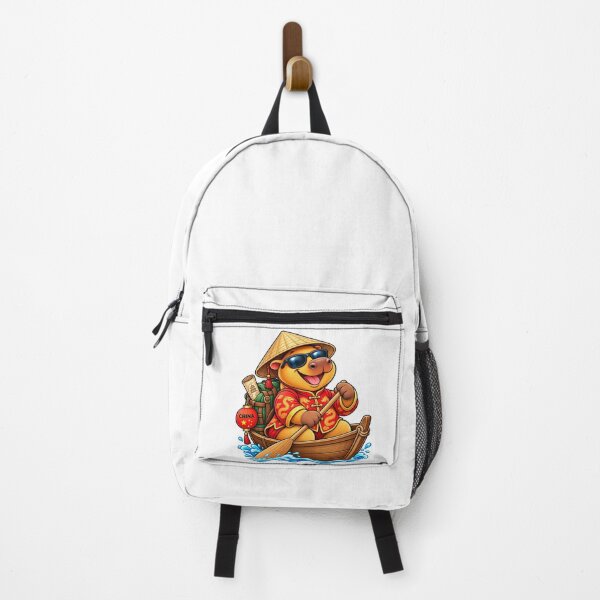 Item preview, Cute Chinese Capybara Rowing in China designed and sold by CapybaraTravels.